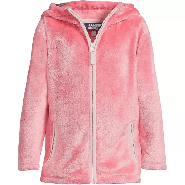 imageLands End Girls Softest Fleece JacketSalt Washed Pink