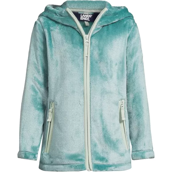 imageLands End Girls Softest Fleece JacketTeal Shadow