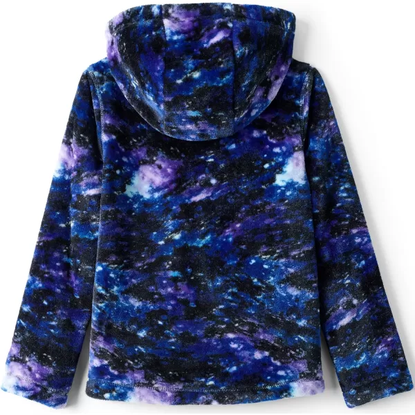 imageLands End Girls Softest Fleece JacketViolet Galaxy