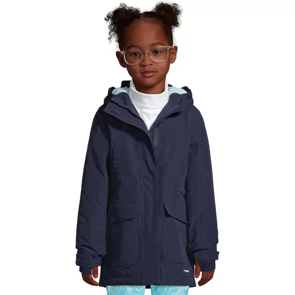 imageLands End Girls Squall Waterproof Winter ParkaRadiant Navy