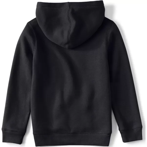 imageLands End Kids Fleece Pullover HoodieBlack