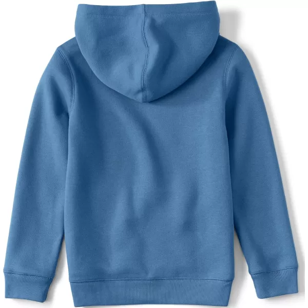 imageLands End Kids Fleece Pullover HoodieBlue