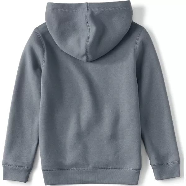 imageLands End Kids Fleece Pullover HoodieGray