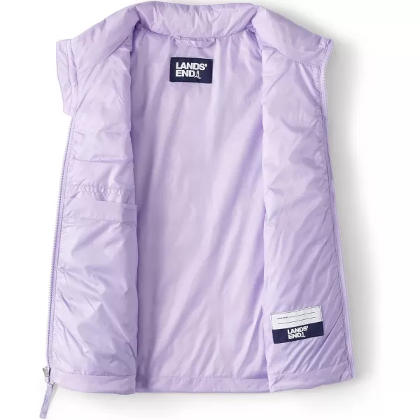 imageLands End Kids Insulated Down Alternative ThermoPlume VestLavender