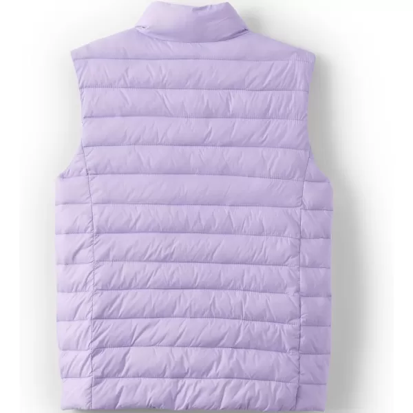 imageLands End Kids Insulated Down Alternative ThermoPlume VestLavender