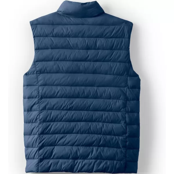 imageLands End Kids Insulated Down Alternative ThermoPlume VestNavy