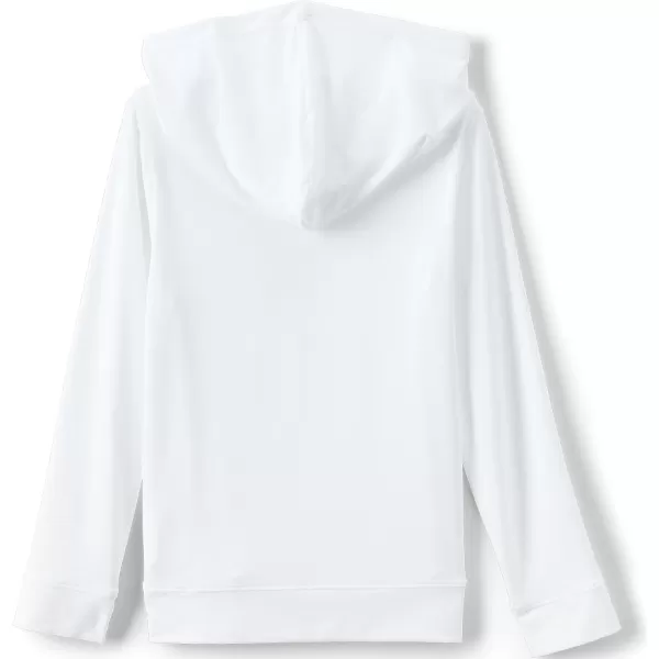 imageLands End Kids UPF 50 Sun Protection HoodieWhite