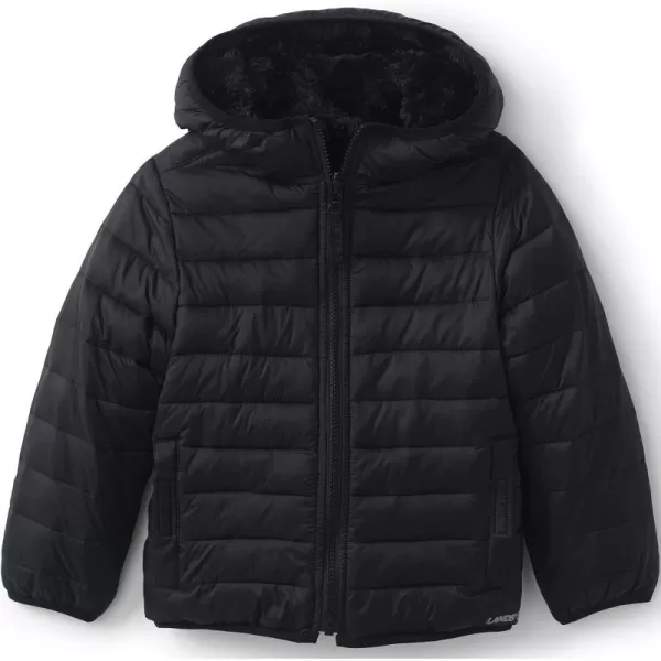 imageLands End Big Kids Reversible JacketBlack