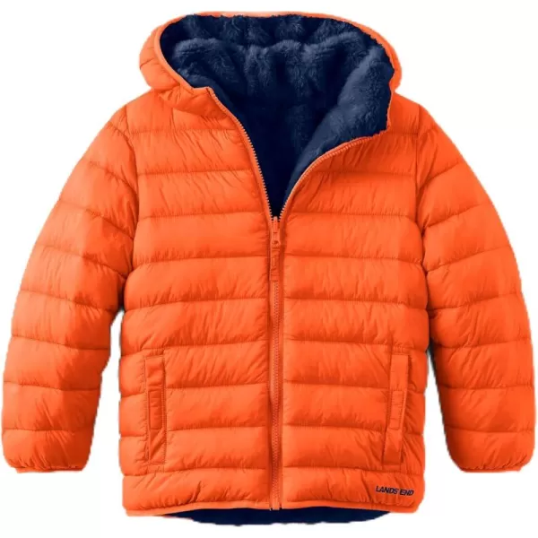 imageLands End Big Kids Reversible JacketOrange