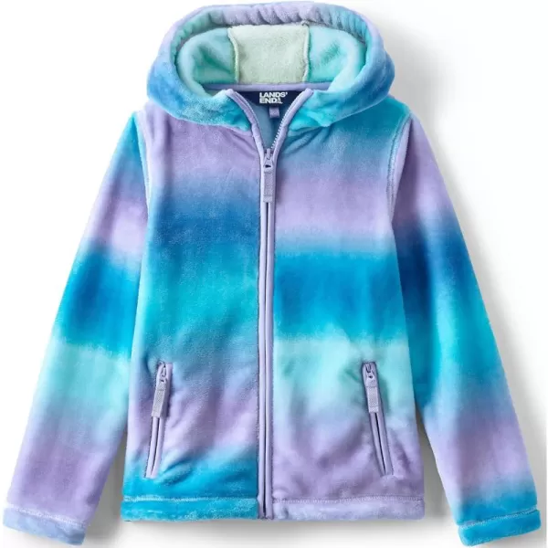 imageLands End Girls Softest Fleece JacketAqua Ombre