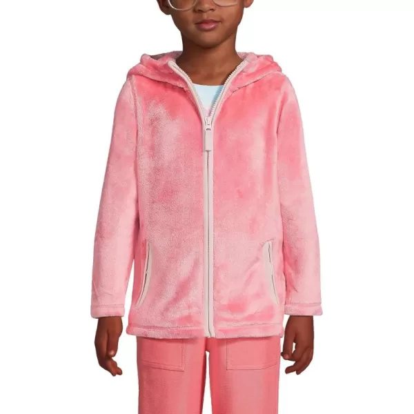 imageLands End Girls Softest Fleece JacketSalt Washed Pink