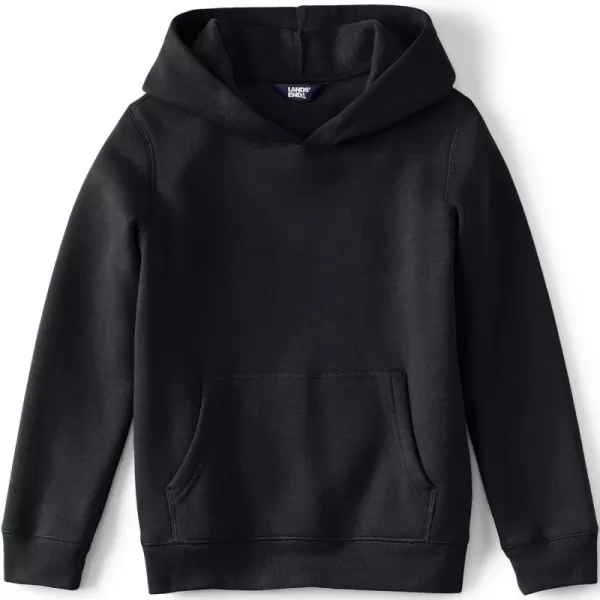 imageLands End Kids Fleece Pullover HoodieBlack