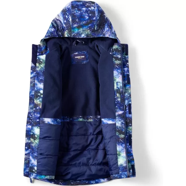 imageLands End Kids Squall Waterproof Insulated Winter ParkaBlue Galaxy Cosmos