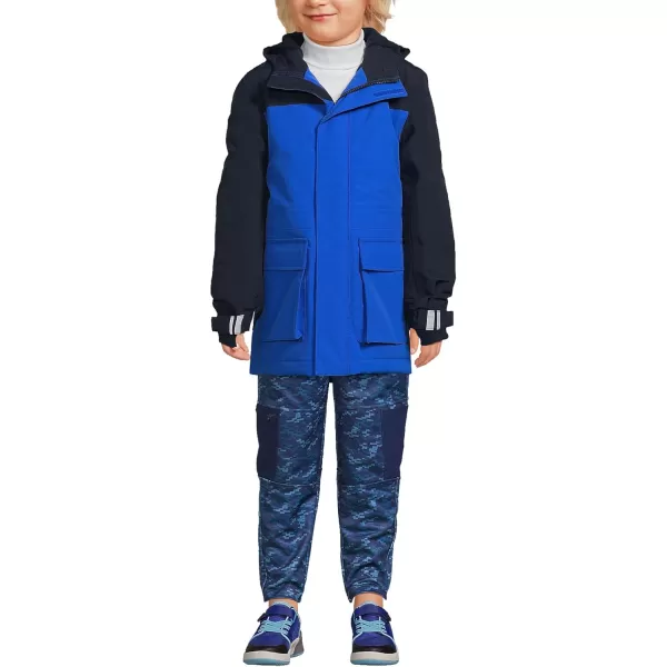 imageLands End Kids Squall Waterproof Insulated Winter ParkaRoyal CobaltRadiant Navy