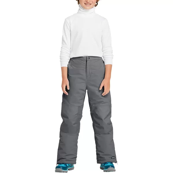 imageLands End Kids Squall Waterproof Iron Knee Winter Snow PantsCadet Gray