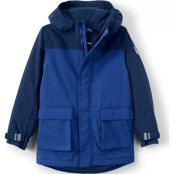 imageLands End Kids Squall Waterproof Insulated Winter ParkaDark Navy Colorblock