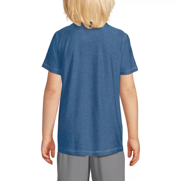 imageLands End Boys Performance Tee ShirtMuted Blue Space Dye