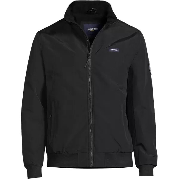 imageLands End Mens Classic Squall Waterproof JacketBlack