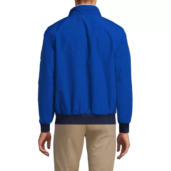 imageLands End Mens Classic Squall Waterproof JacketEvening Cobalt