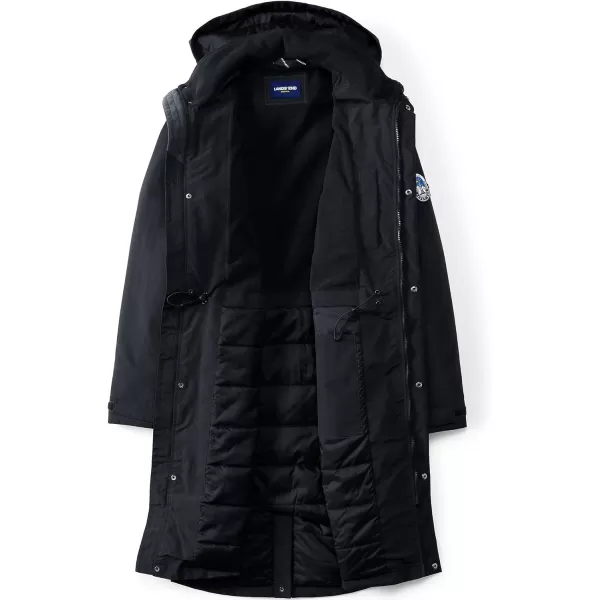 imageLands End Mens Squall Waterproof Insulated Winter Stadium CoatBlack