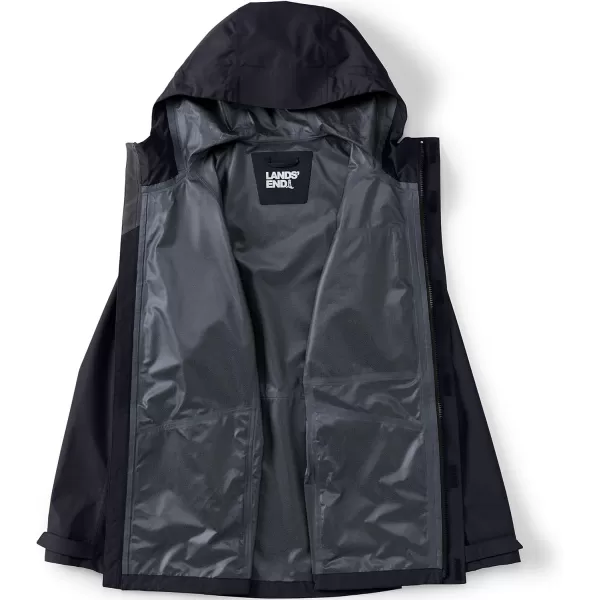 imageLands End Mens Waterproof Rain JacketBlack