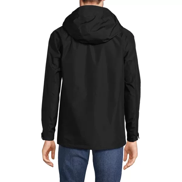 imageLands End Mens Waterproof Rain JacketBlack