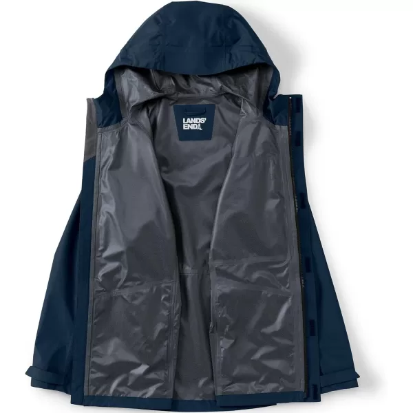 imageLands End Mens Waterproof Rain JacketRadiant Navy