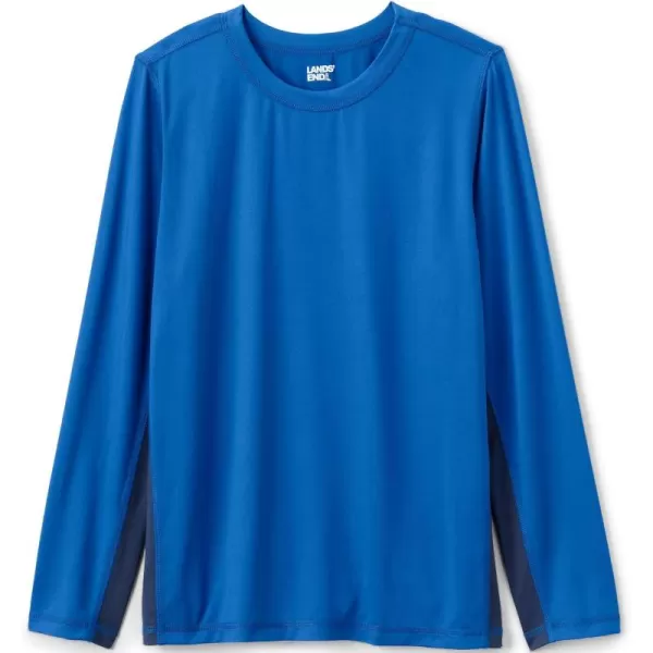 imageLands End Boys Long Sleeve Performance TeeCobalt