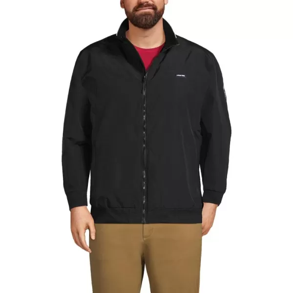 imageLands End Mens Classic Squall Waterproof JacketBlack