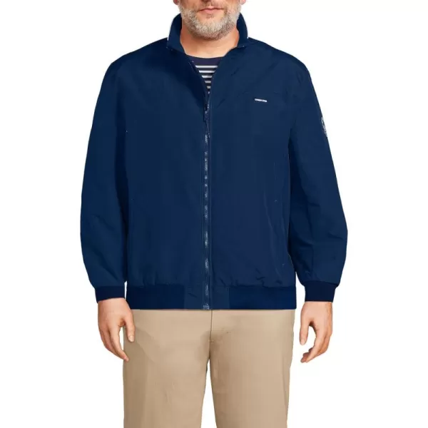 imageLands End Mens Classic Squall Waterproof JacketDeep Sea Navy