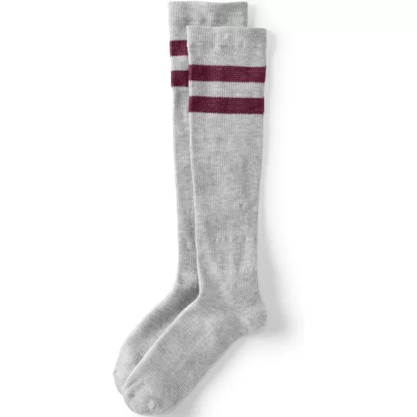 imageLands End Mens Performance Over the Calf SocksGray Heather