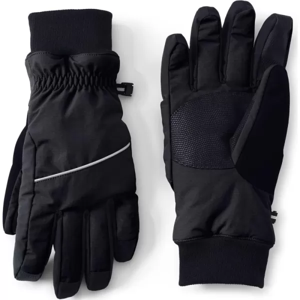 imageLands End Mens Squall Waterproof GlovesBlack