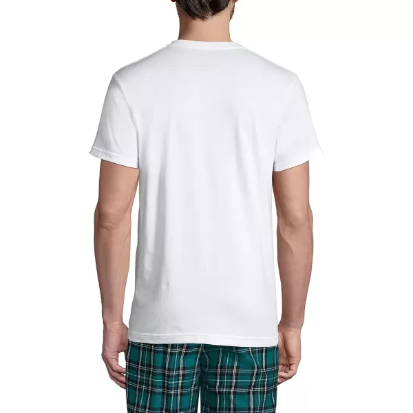 imageLands End Mens Crewneck Undershirt 3 PackWhite