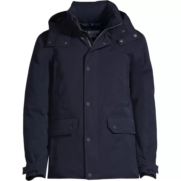 imageLands End Mens Expedition Down Waterproof Winter JacketRadiant Navy