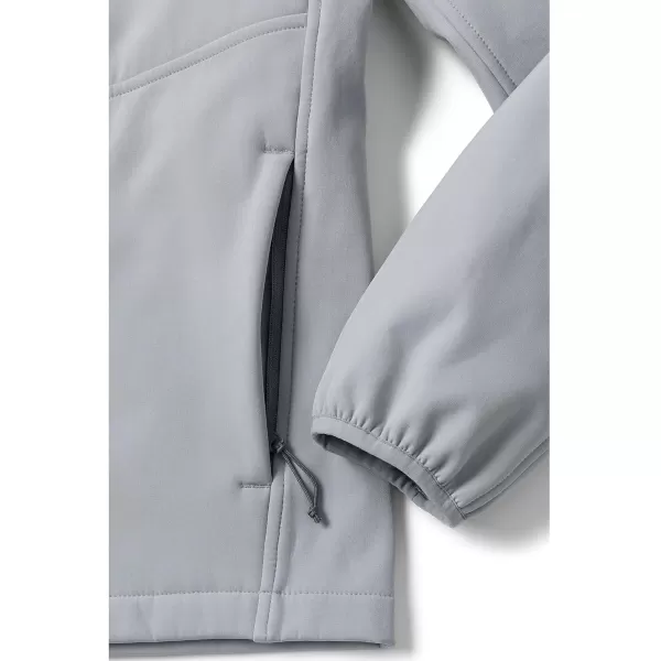 imageLands End Mens Softshell Stretch Fleece JacketUltimate Gray