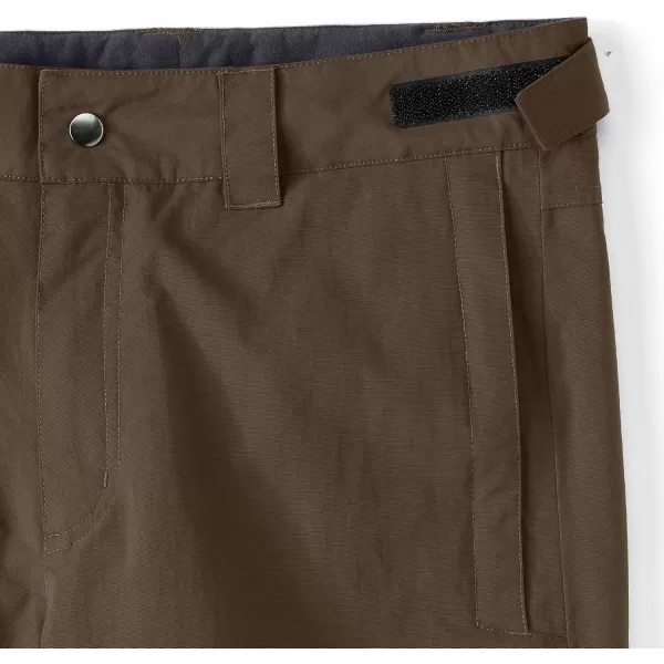 imageLands End Mens Squall Waterproof Insulated Snow PantsCinder Brown