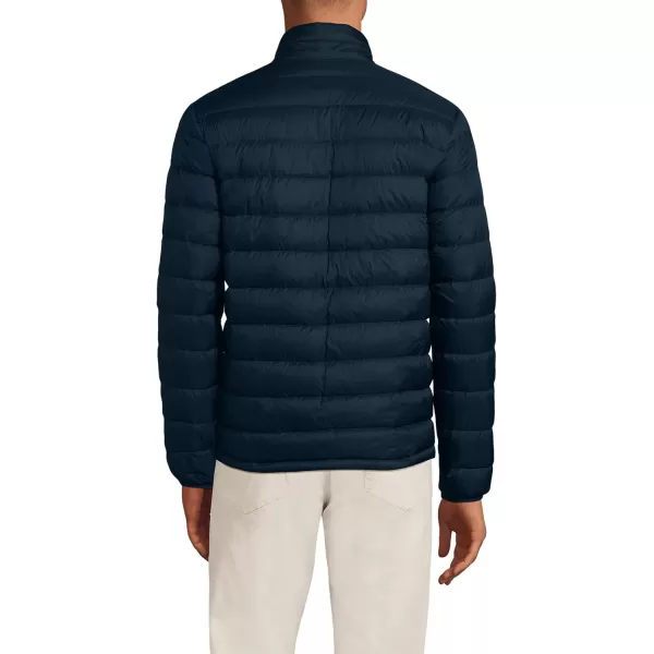 imageLands End Mens Wanderweight Ultralight Packable Down JacketRadiant Navy