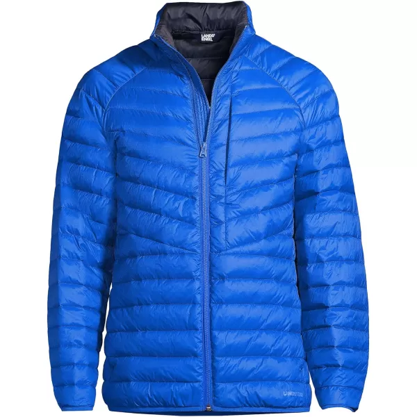 imageLands End Mens Wanderweight Ultralight Packable Down JacketRoyal Cobalt