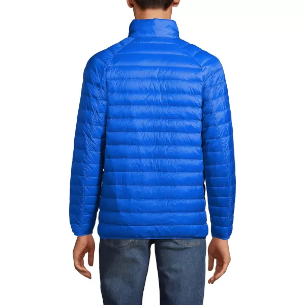 imageLands End Mens Wanderweight Ultralight Packable Down JacketRoyal Cobalt