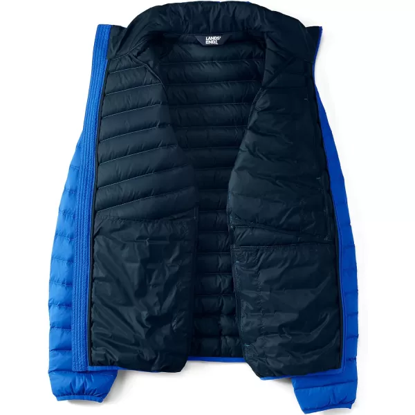 imageLands End Mens Wanderweight Ultralight Packable Down JacketRoyal Cobalt