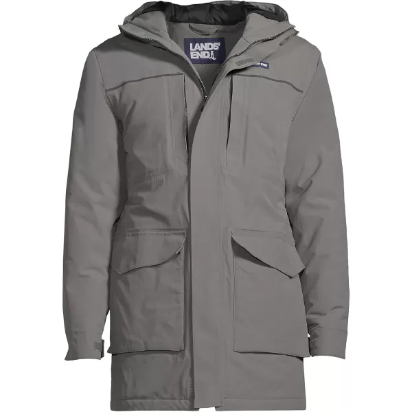 imageLands End Mens Waterproof Squall ParkaArctic Gray