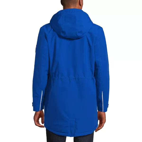 imageLands End Mens Waterproof Squall ParkaEvening Cobalt