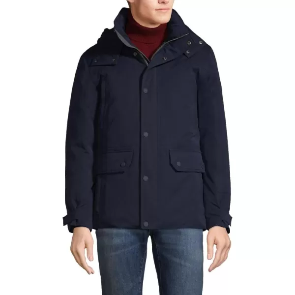 imageLands End Mens Expedition Down Waterproof Winter JacketRadiant Navy