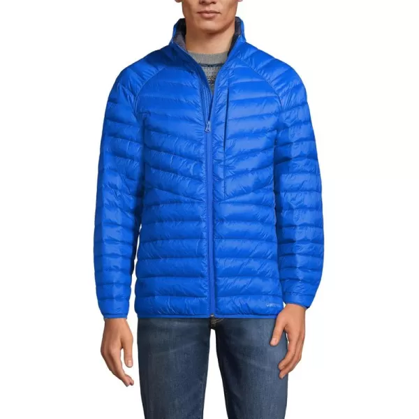 imageLands End Mens Wanderweight Ultralight Packable Down JacketRoyal Cobalt