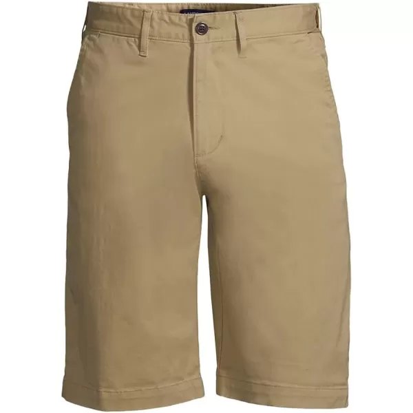 imageLands End Mens 11quot Comfort Waist Comfort First Knockabout Chino ShortsKhaki