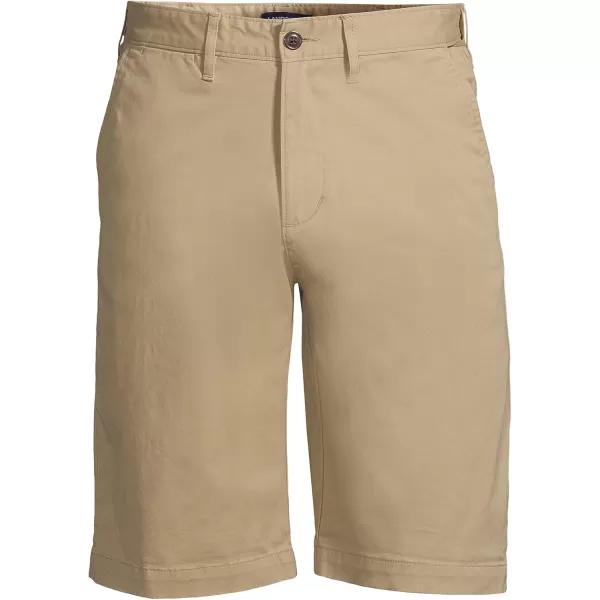 imageLands End Mens 11quot Comfort Waist Comfort First Knockabout Chino ShortsKhaki