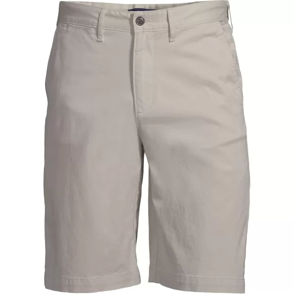 imageLands End Mens 11quot Comfort Waist Comfort First Knockabout Chino ShortsSoft Putty