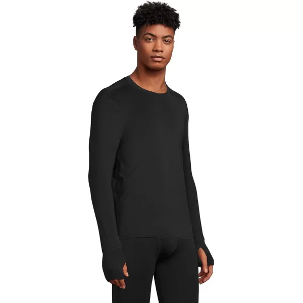 imageLands End Mens Flex Performance CrewneckBlack