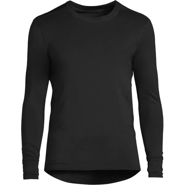 imageLands End Mens Flex Performance CrewneckBlack