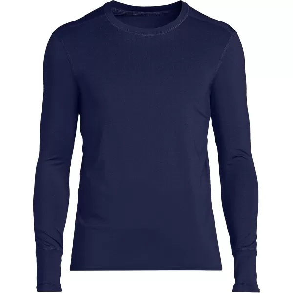 imageLands End Mens Flex Performance CrewneckDeep Sea Navy